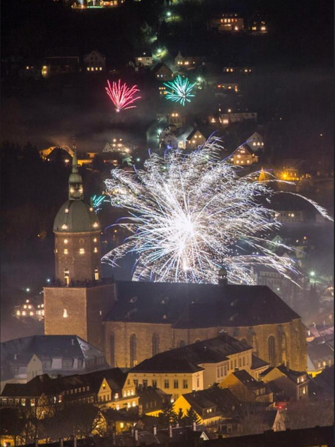 Ferienwohnung Rotbuche Tannenberg Exteriör bild